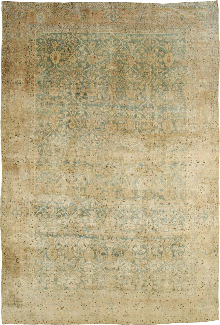 Antique Persian Tabriz Carpet, No.24529 - Galerie Shabab