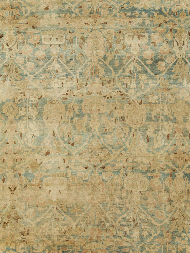 Antique Persian Tabriz Carpet, No.24529 - Galerie Shabab