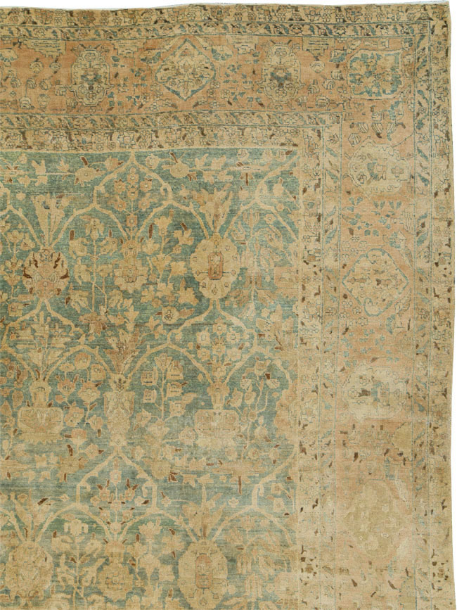 Antique Persian Tabriz Carpet, No.24529 - Galerie Shabab