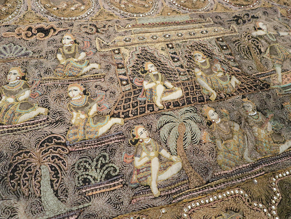 Vintage Burma Tapestry, No.24531 - Galerie Shabab