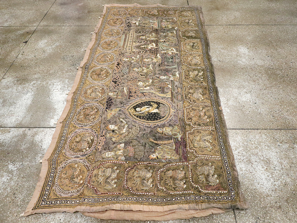 Vintage Burma Tapestry, No.24531 - Galerie Shabab