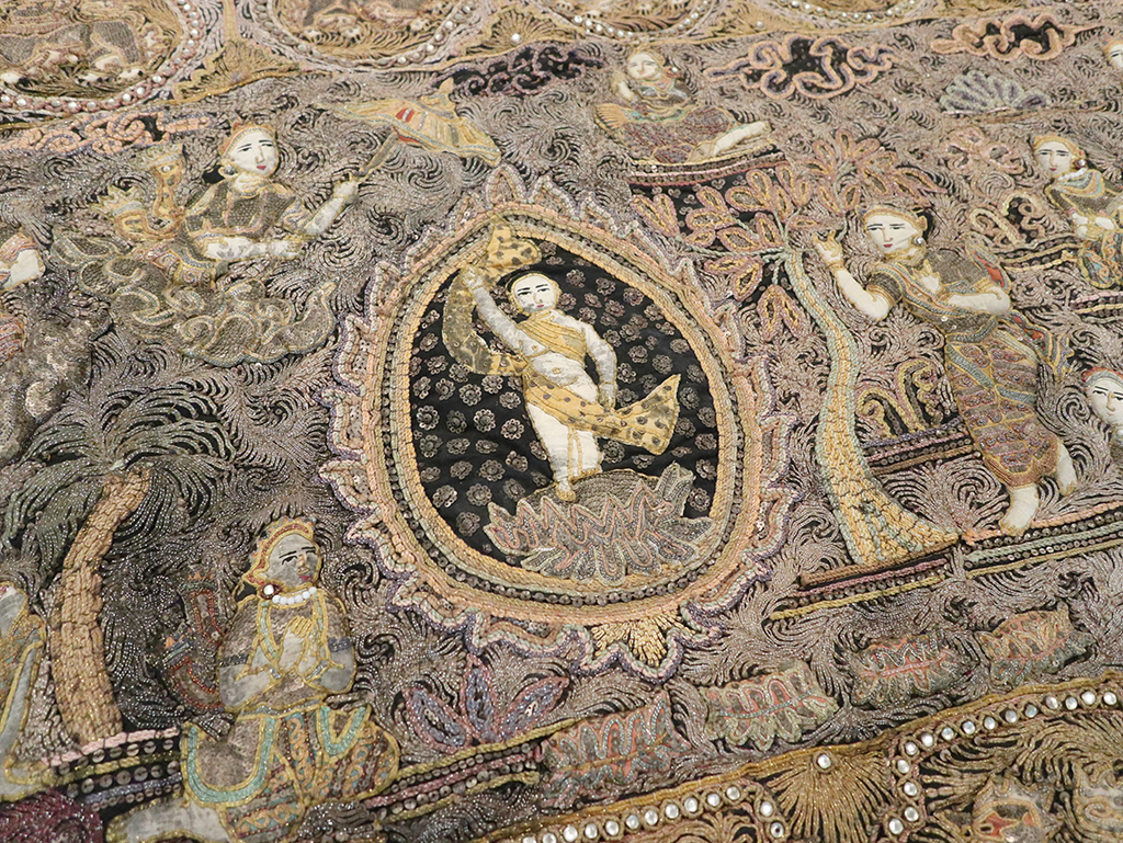 Vintage Burma Tapestry, No.24531 - Galerie Shabab