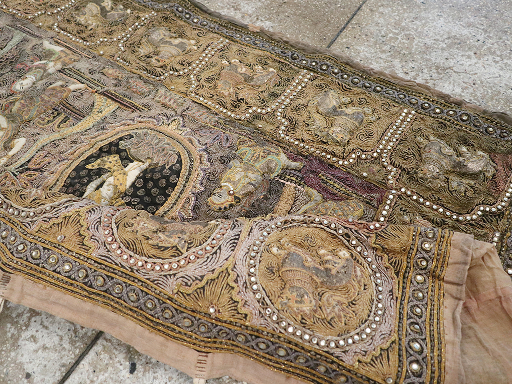 Vintage Burma Tapestry, No.24531 - Galerie Shabab