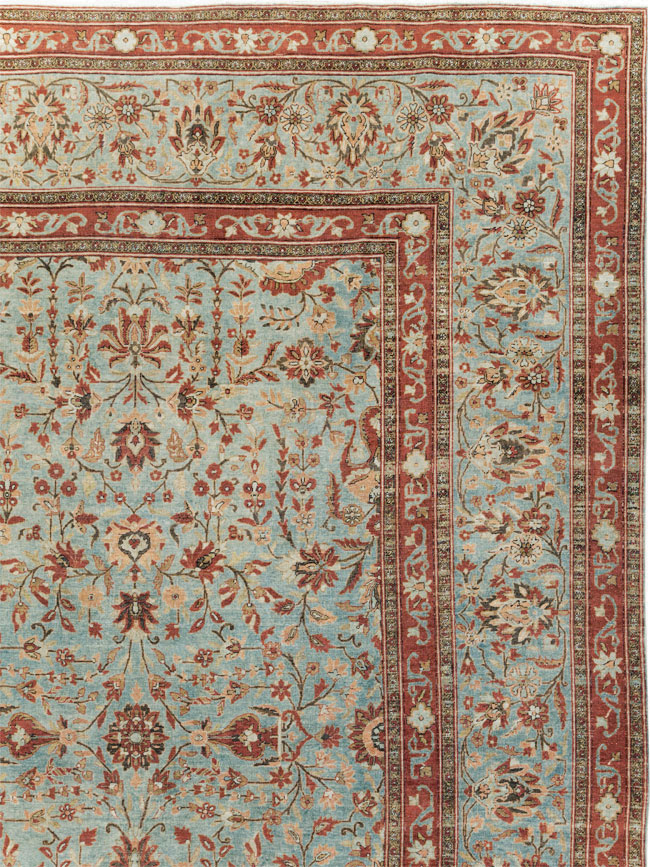 Antique Persian Kashan Oversize Carpet, No.24532 - Galerie Shabab