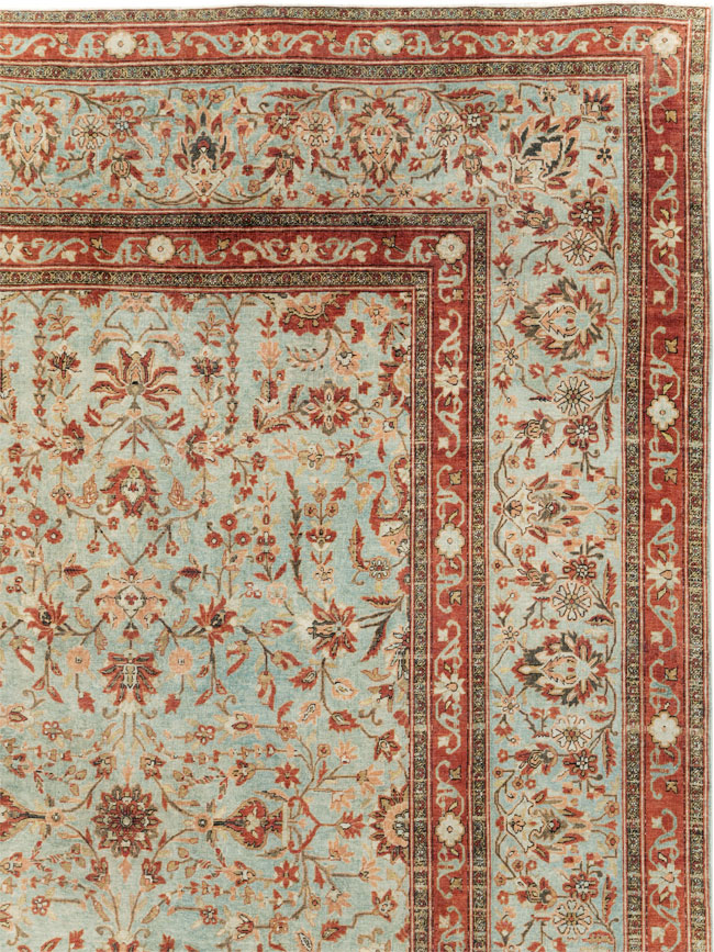Antique Persian Kashan Oversize Carpet, No.24532 - Galerie Shabab