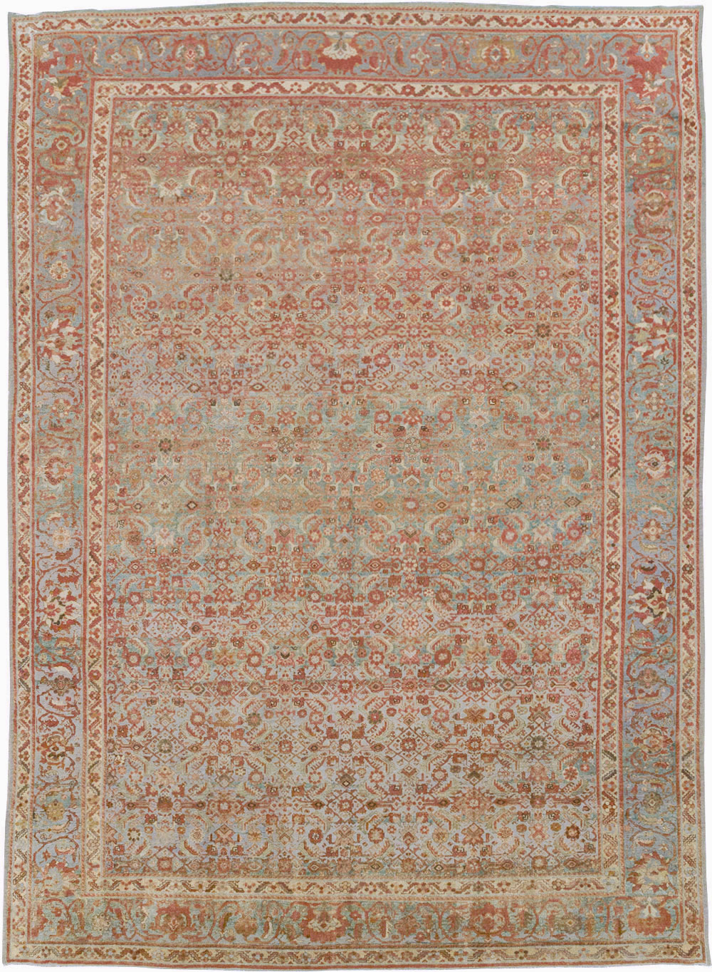 Antique Persian Malayer Large Carpet, No.24537 - Galerie Shabab