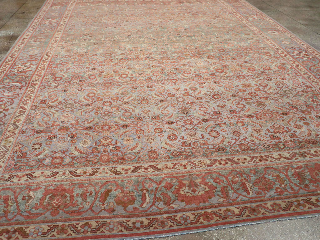 Antique Persian Malayer Large Carpet, No.24537 - Galerie Shabab