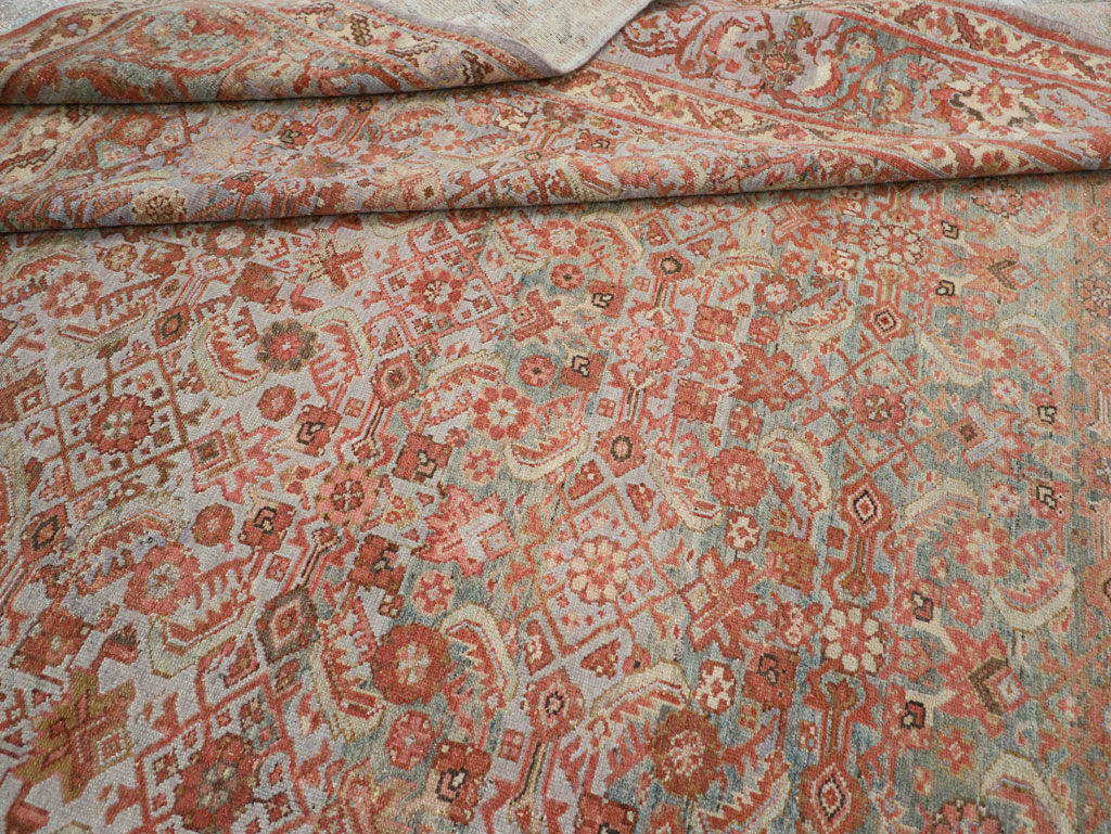 Antique Persian Malayer Large Carpet, No.24537 - Galerie Shabab