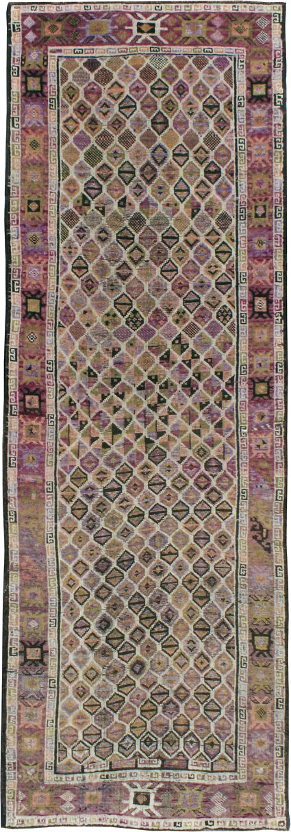 Vintage Turkish Anatolian Runner, No.24541 - Galerie Shabab