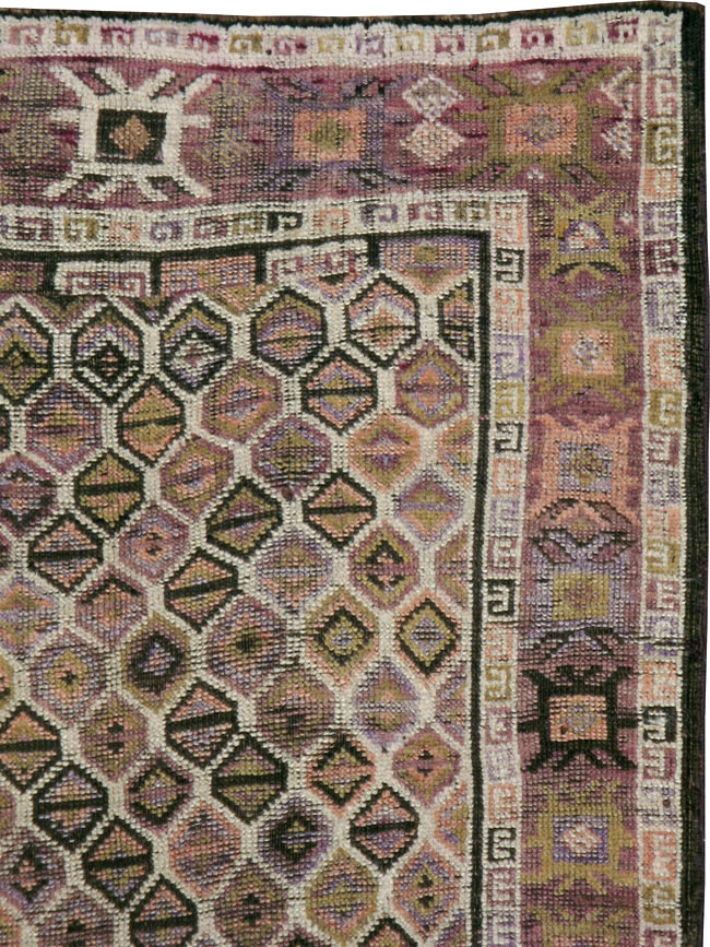 Vintage Turkish Anatolian Runner, No.24541 - Galerie Shabab