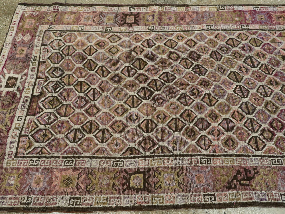 Vintage Turkish Anatolian Runner, No.24541 - Galerie Shabab