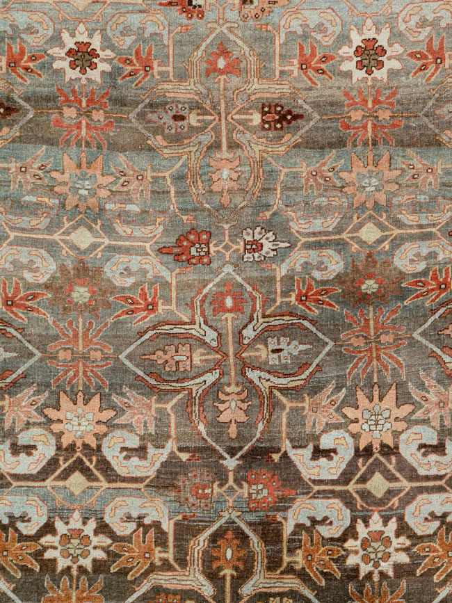 Antique Persian Bidjar Carpet, No.24545 - Galerie Shabab
