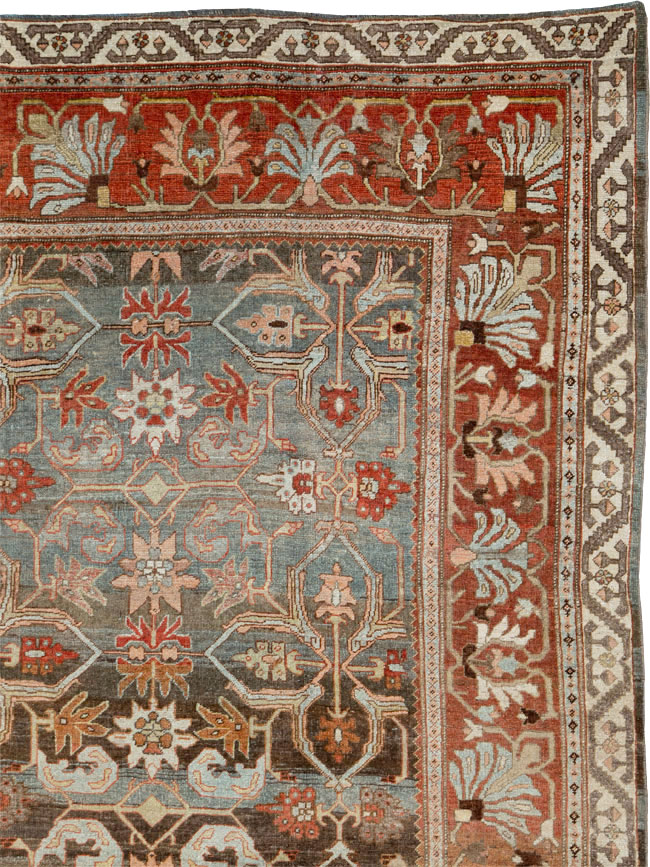 Antique Persian Bidjar Carpet, No.24545 - Galerie Shabab