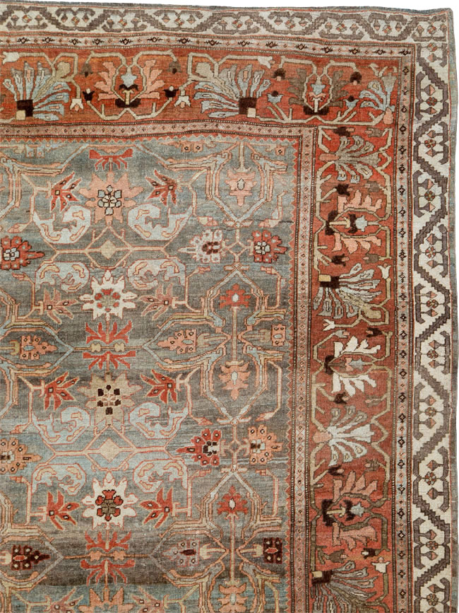 Antique Persian Bidjar Carpet, No.24545 - Galerie Shabab