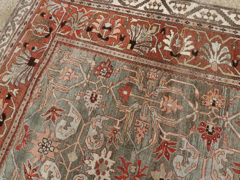 Antique Persian Bidjar Carpet, No.24545 - Galerie Shabab