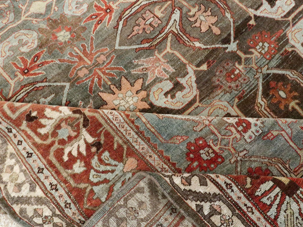 Antique Persian Bidjar Carpet, No.24545 - Galerie Shabab