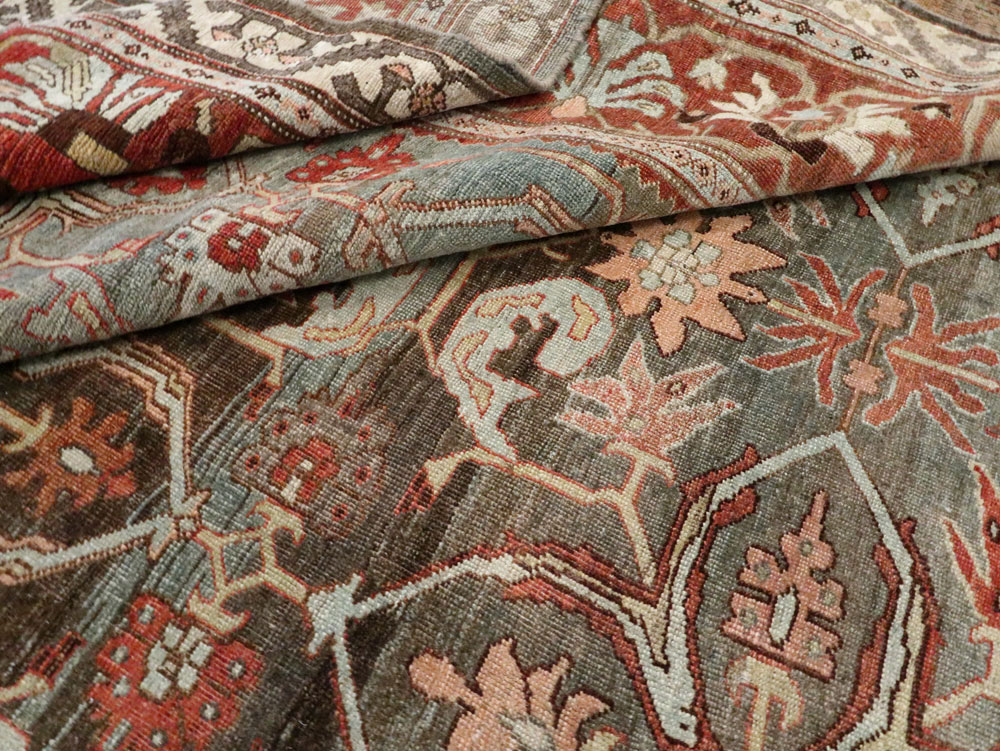 Antique Persian Bidjar Carpet, No.24545 - Galerie Shabab