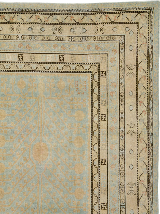 Antique East Turkestan Khotan Carpet, No.24546 - Galerie Shabab