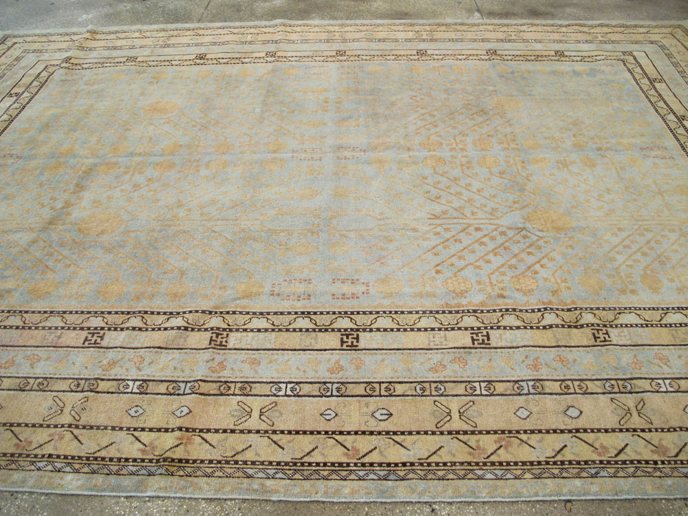 Antique East Turkestan Khotan Carpet, No.24546 - Galerie Shabab