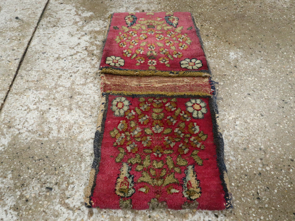 Vintage Persian Malayer Saddlebag (Khorjin), No.24551 - Galerie Shabab