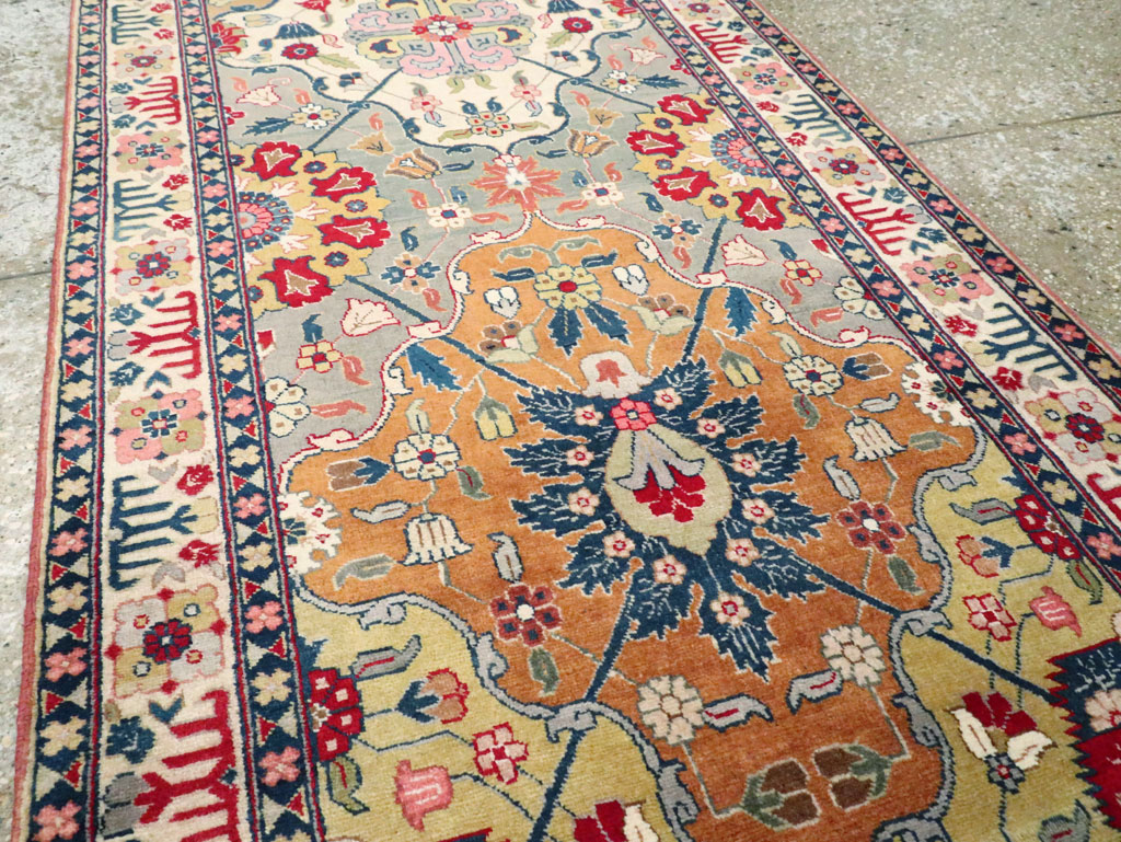 Vintage Persian Tabriz Runner, No.24553 - Galerie Shabab