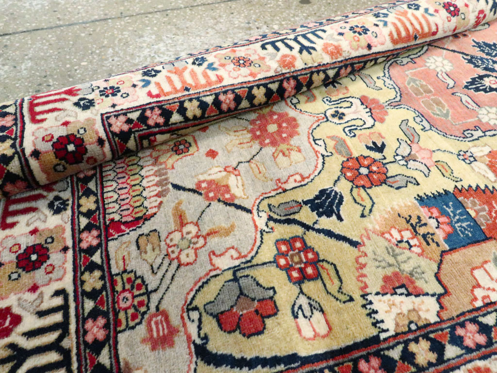 Vintage Persian Tabriz Runner, No.24553 - Galerie Shabab
