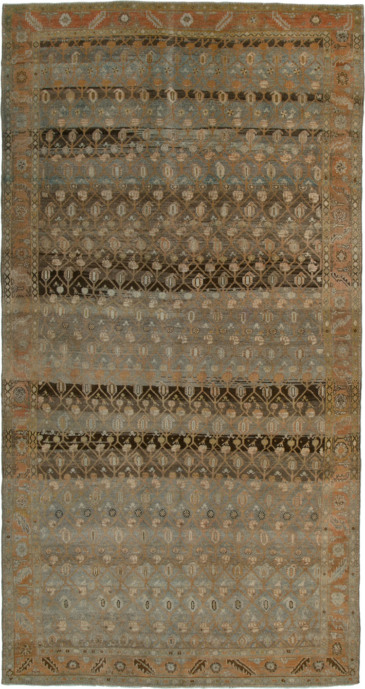 Vintage Persian Malayer Gallery Carpet, No.24555 - Galerie Shabab