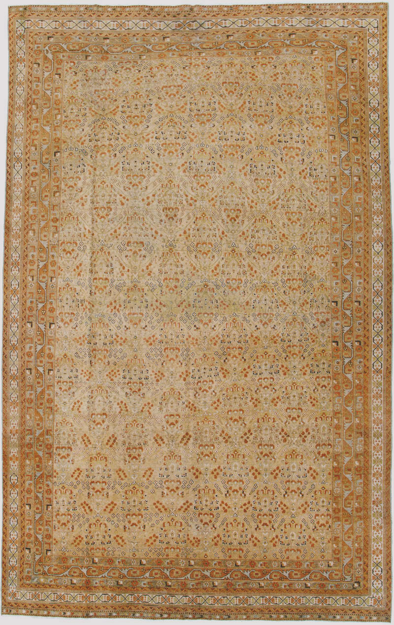 Vintage Persian Shiraz Carpet, No.24556 - Galerie Shabab