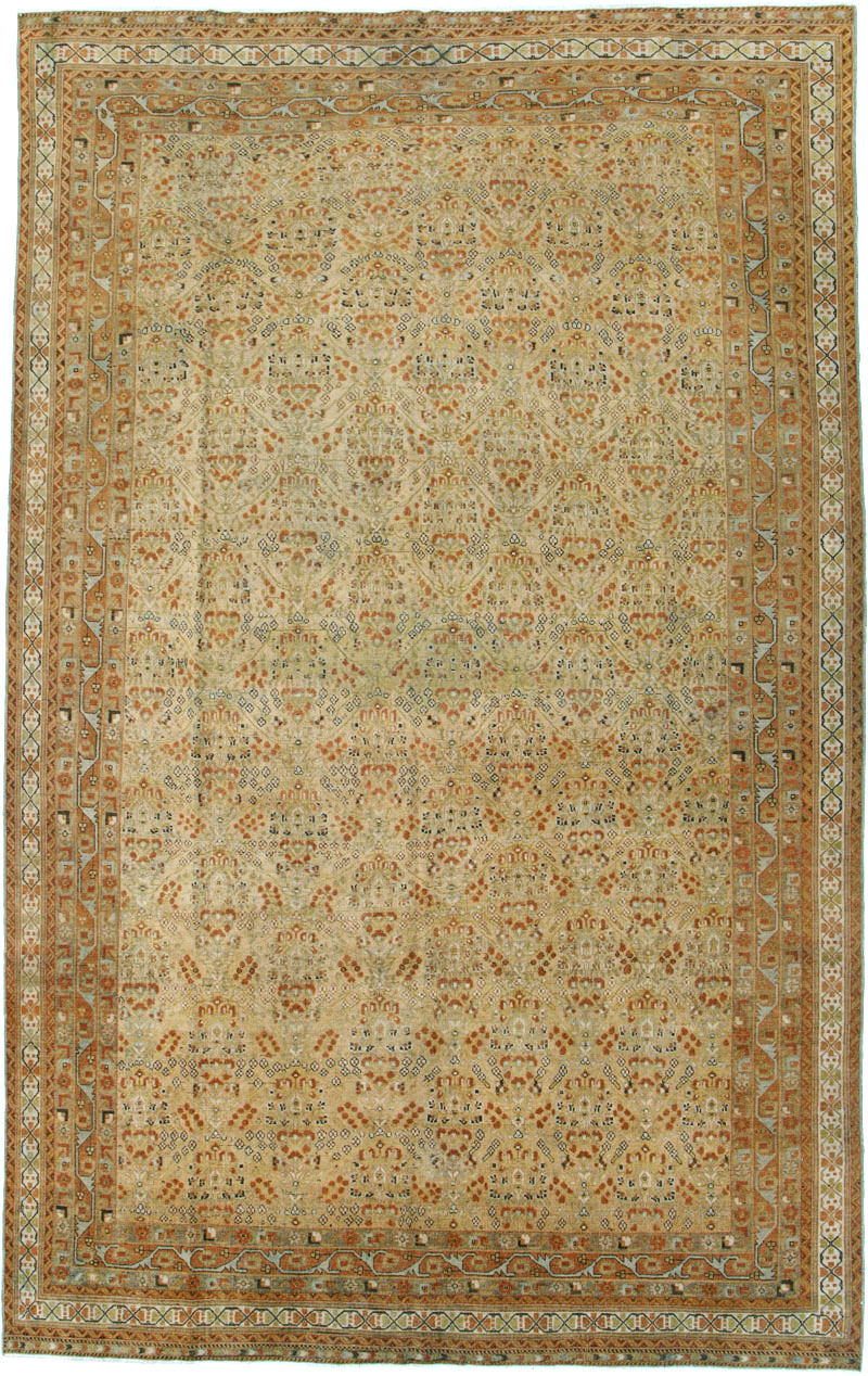 Vintage Persian Shiraz Carpet, No.24556 - Galerie Shabab