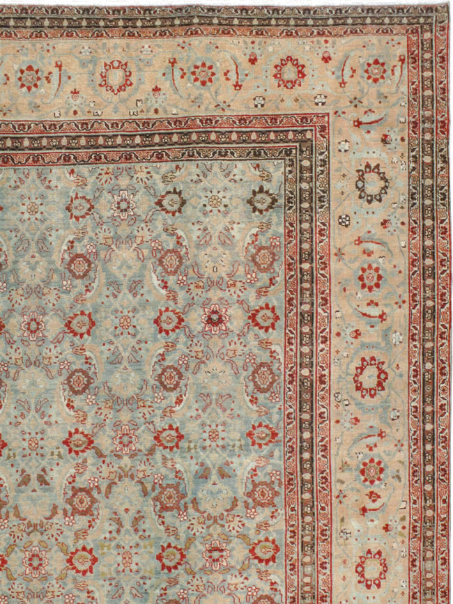 Antique Persian Tabriz Carpet, No.24559 - Galerie Shabab