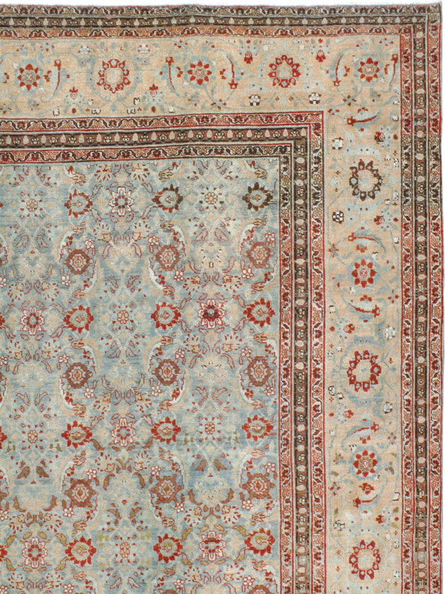 Antique Persian Tabriz Carpet, No.24559 - Galerie Shabab