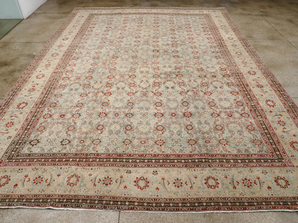 Antique Persian Tabriz Carpet, No.24559 - Galerie Shabab