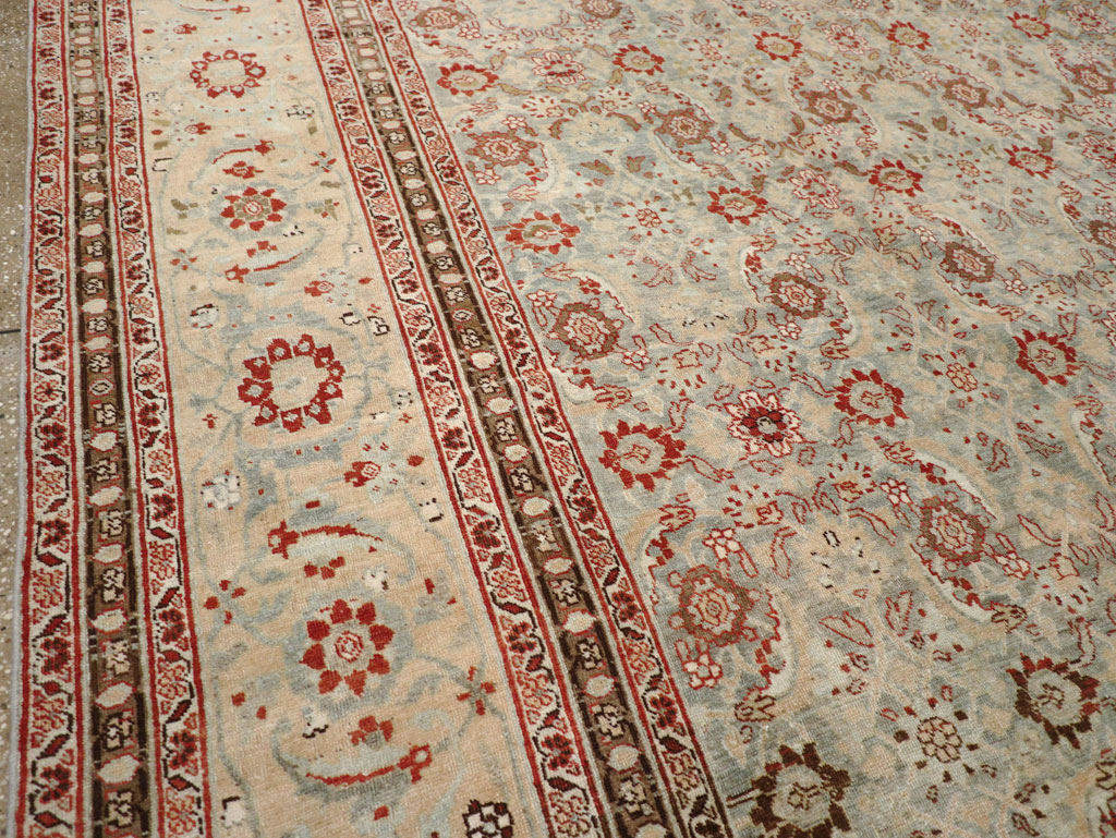 Antique Persian Tabriz Carpet, No.24559 - Galerie Shabab
