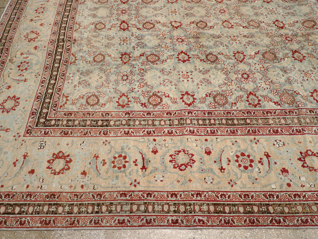 Antique Persian Tabriz Carpet, No.24559 - Galerie Shabab