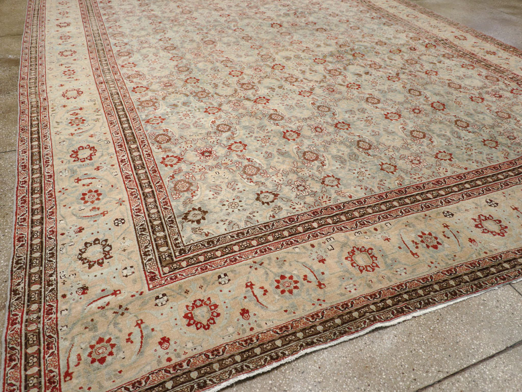 Antique Persian Tabriz Carpet, No.24559 - Galerie Shabab