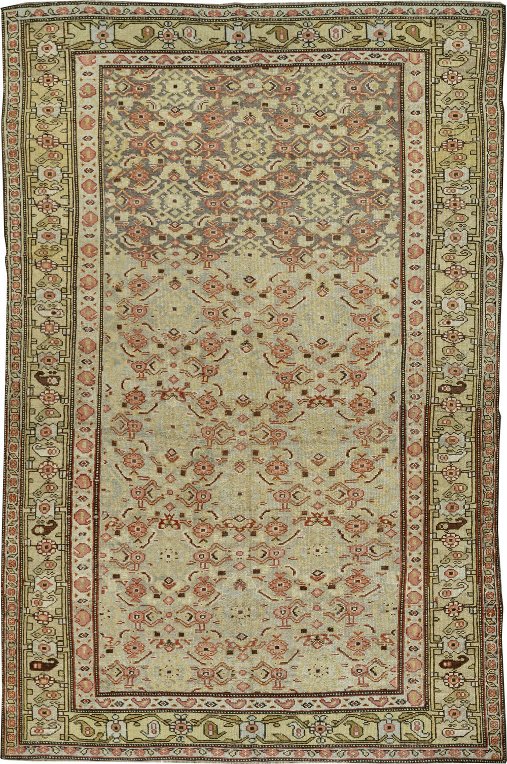 Antique Persian Kurd Accent Rug, No.24560 - Galerie Shabab