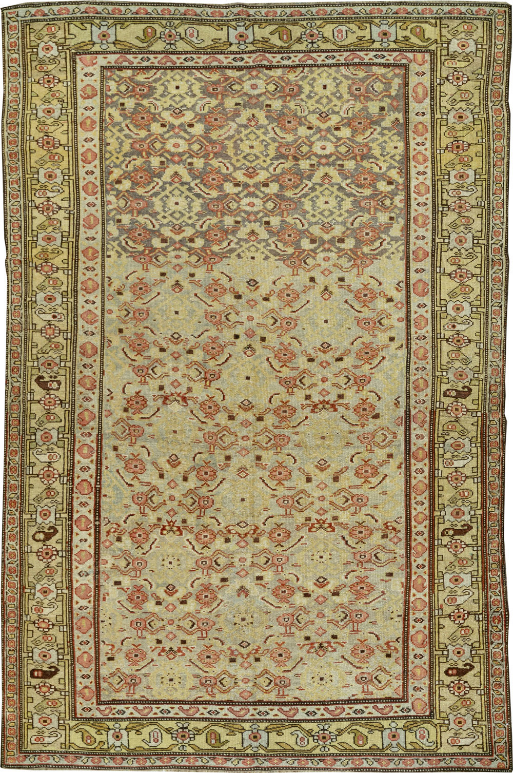 Antique Persian Kurd Accent Rug, No.24560 - Galerie Shabab