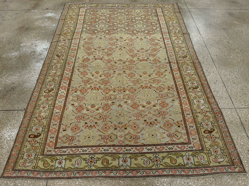 Antique Persian Kurd Accent Rug, No.24560 - Galerie Shabab