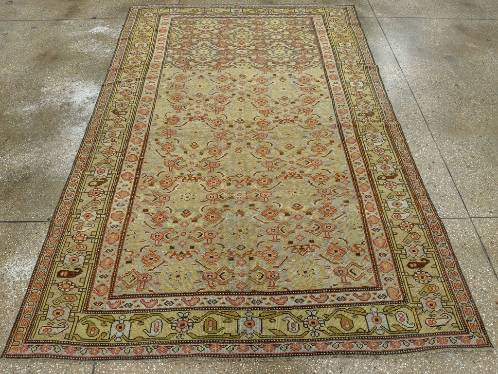 Antique Persian Kurd Accent Rug, No.24560 - Galerie Shabab