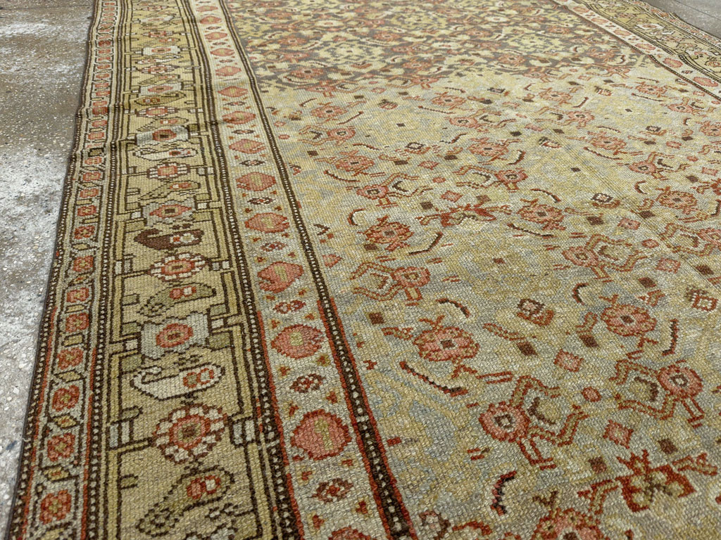 Antique Persian Kurd Accent Rug, No.24560 - Galerie Shabab
