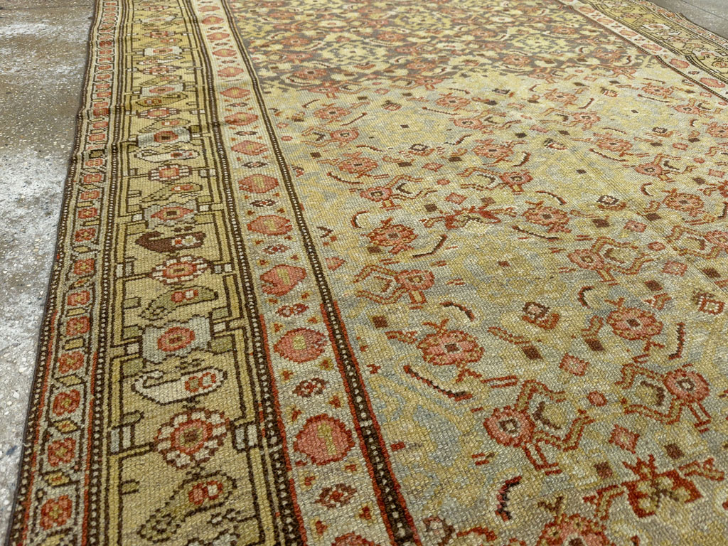 Antique Persian Kurd Accent Rug, No.24560 - Galerie Shabab