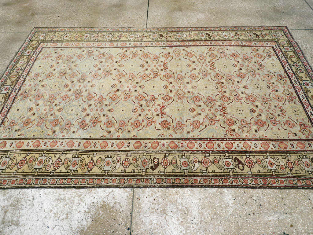 Antique Persian Kurd Accent Rug, No.24560 - Galerie Shabab