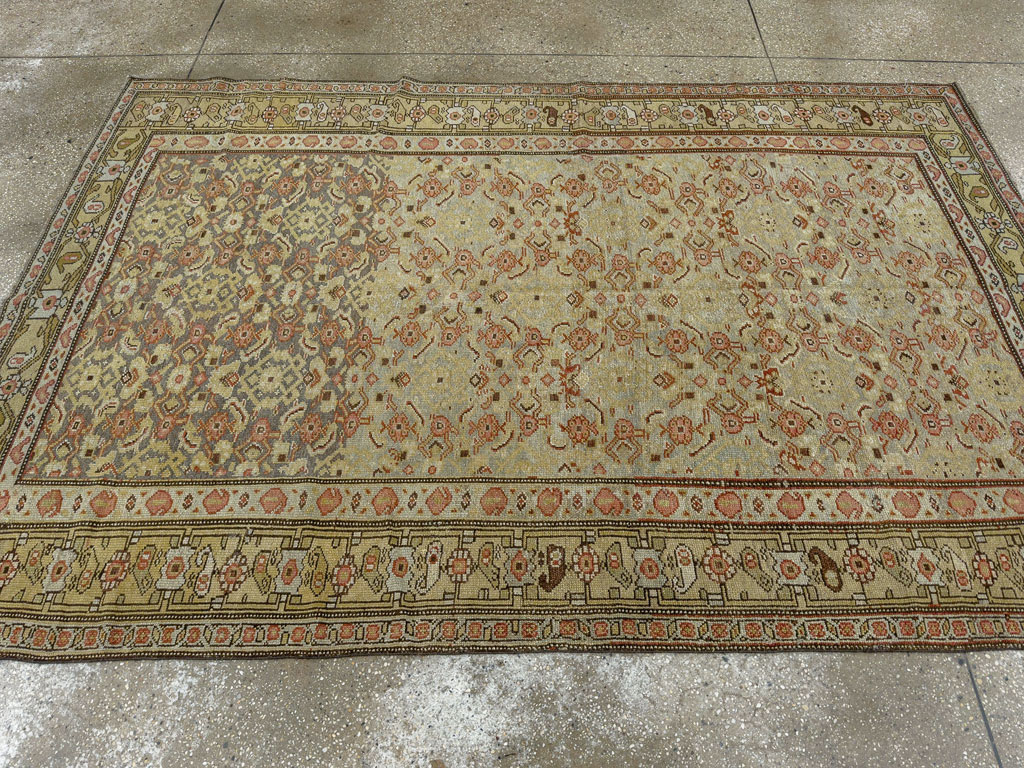 Antique Persian Kurd Accent Rug, No.24560 - Galerie Shabab
