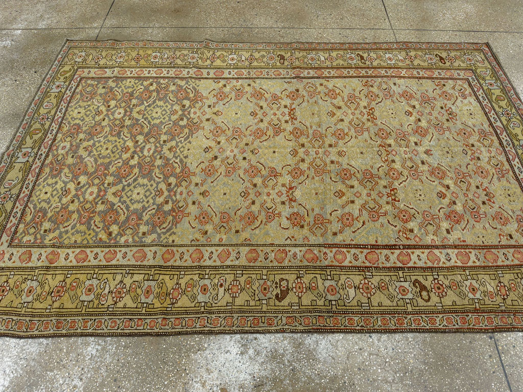 Antique Persian Kurd Accent Rug, No.24560 - Galerie Shabab