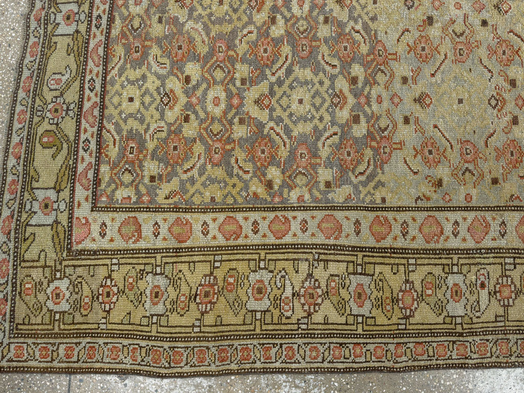 Antique Persian Kurd Accent Rug, No.24560 - Galerie Shabab