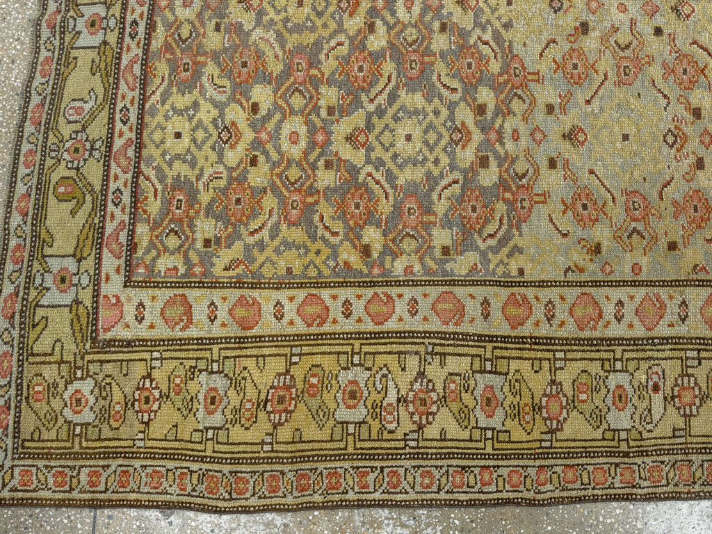 Antique Persian Kurd Accent Rug, No.24560 - Galerie Shabab