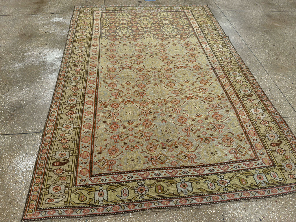 Antique Persian Kurd Accent Rug, No.24560 - Galerie Shabab