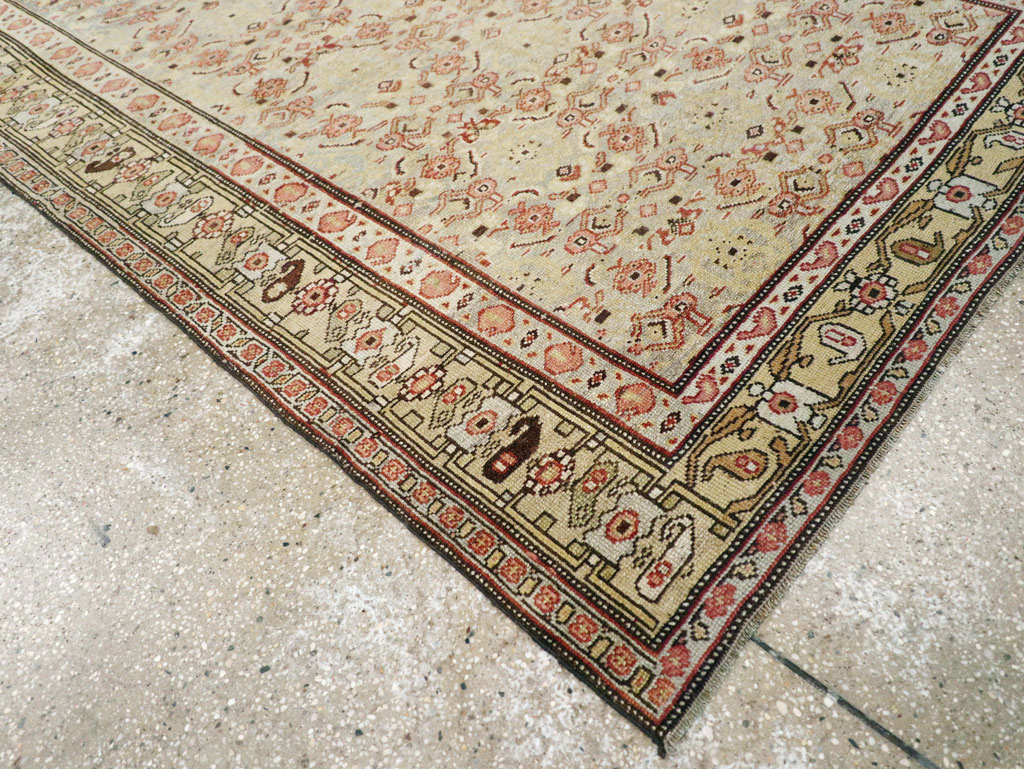 Antique Persian Kurd Accent Rug, No.24560 - Galerie Shabab