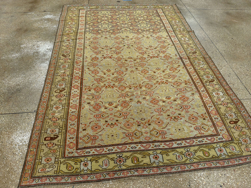 Antique Persian Kurd Accent Rug, No.24560 - Galerie Shabab