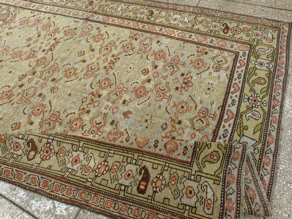Antique Persian Kurd Accent Rug, No.24560 - Galerie Shabab